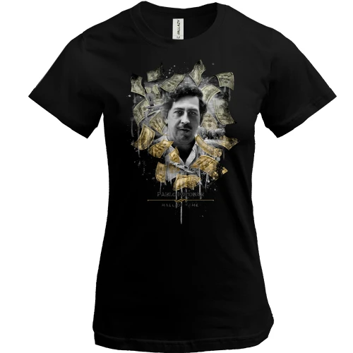 Женская футболка Pablo Escobar