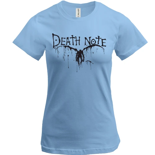 Женская футболка, Синий, death note