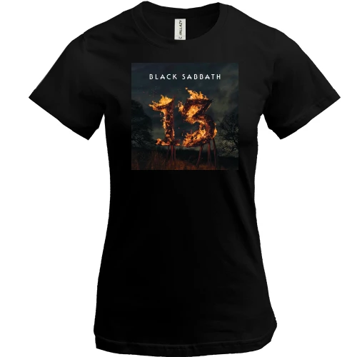 Жіноча футболка, Чорний, Black Sabbath - 13