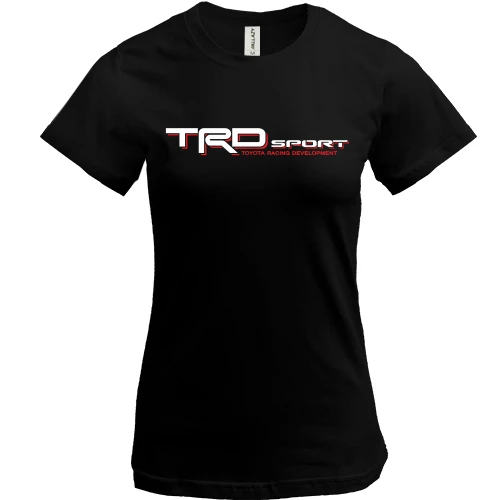 Женская футболка, Черный, TRD (2)