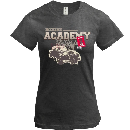 Жіноча футболка Boxing academy car