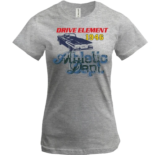 Жіноча футболка Drive element Athletic Dept 1946