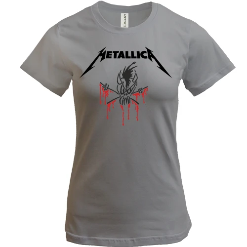Женская футболка, Белый, Metallica (Live at Wembley stadium)