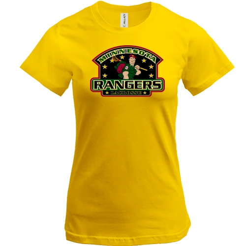 Женская футболка minnesota rangers