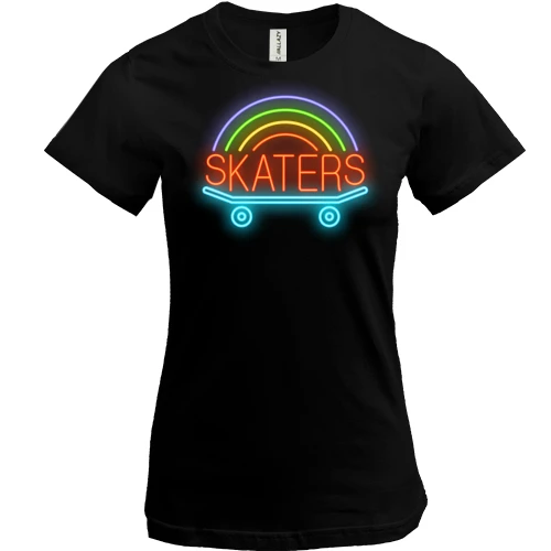 Женская футболка skaters