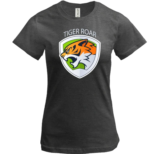 Жіноча футболка tiger roar
