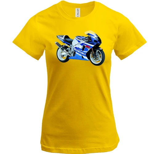 Жіноча футболка suzuki motorcycle