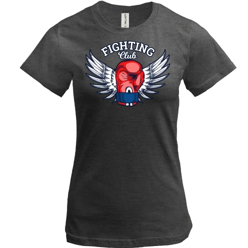 Женская футболка fighting club