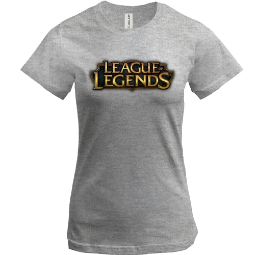 Женская футболка, Серый меланж, League of Legends