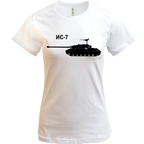 Женская футболка, Бежевый, ИС-7