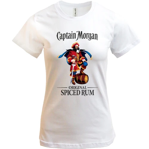 Жіноча футболка Captain Morgan