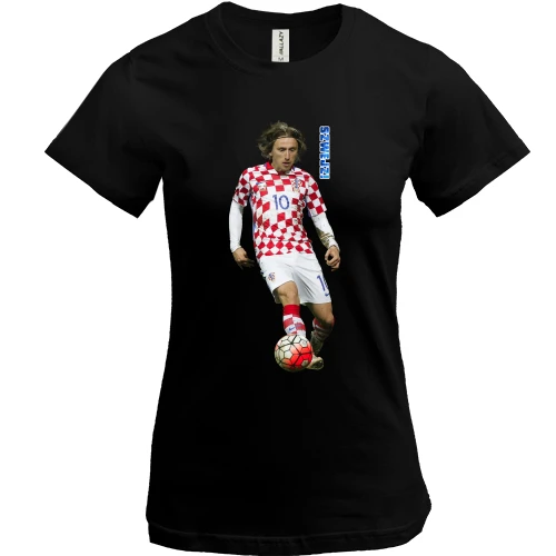 Жіноча футболка з Luka Modrić