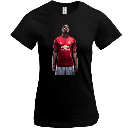 Жіноча футболка, Чорний, з Paul Pogba