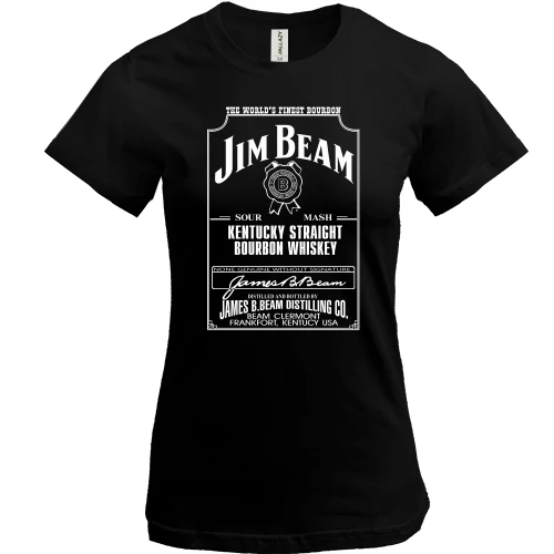 Жіноча футболка jim beam