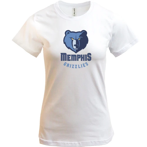 Жіноча футболка, Білий, Memphis Grizzlies