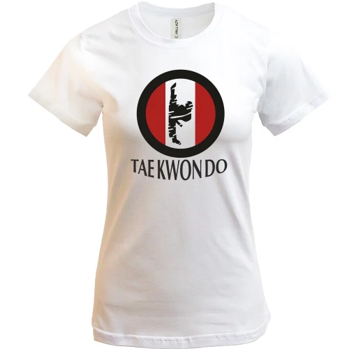 Женская футболка WTF World Taekwondo