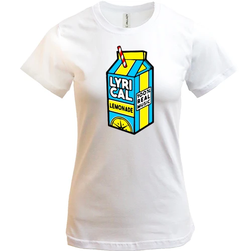 Жіноча футболка, Білий, Lyrical Lemonade