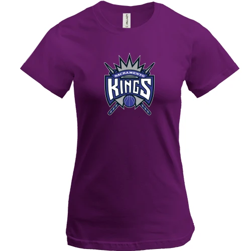 Жіноча футболка, Фіолетовий, Sacramento Kings