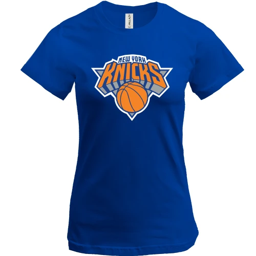 Женская футболка, Синий, New York Knicks