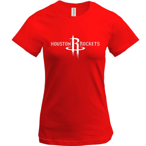 Жіноча футболка, Червоний, Houston Rockets