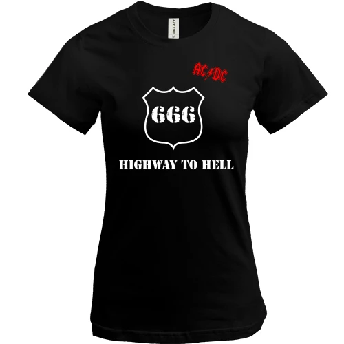 Жіноча футболка AC/DC - Highway to hell