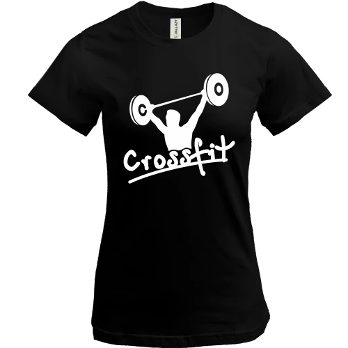 Женская футболка, Черный, Crossfit M