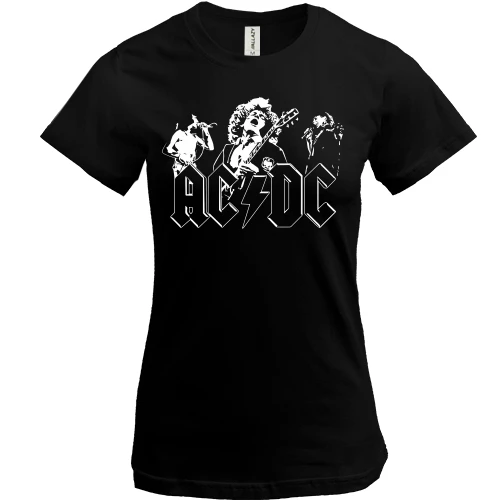 Жіноча футболка AC/DC - Let there be rock
