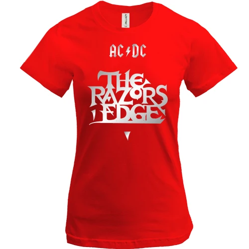 Жіноча футболка AC/DC - The razor's Edge