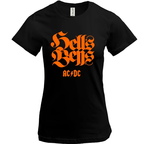 Женская футболка AC/DC - Hells Bells