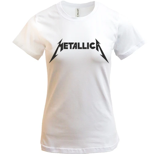 Женская футболка Metallica