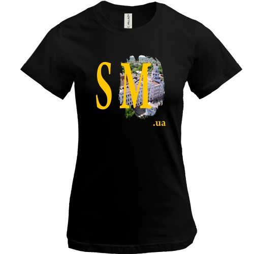 Жіноча футболка sm.ua (Суми)