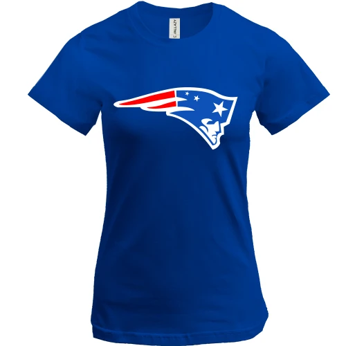 Жіноча футболка, Синій, New England Patriots