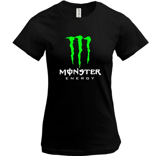 Жіноча футболка, Чорний, Monster Energy (3)