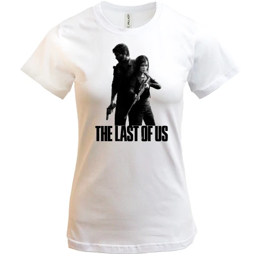 Женская футболка, Белый, The Last of Us (BW)