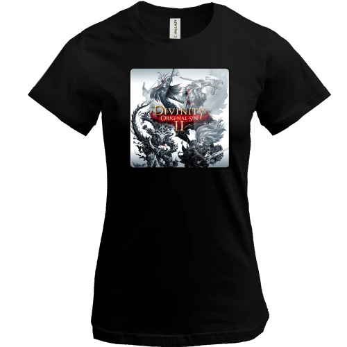 Женская футболка, Черный, Divinity Original Sin