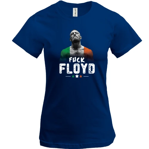 Жіноча футболка з Конором Мак Грегором "Fuck Floyd"
