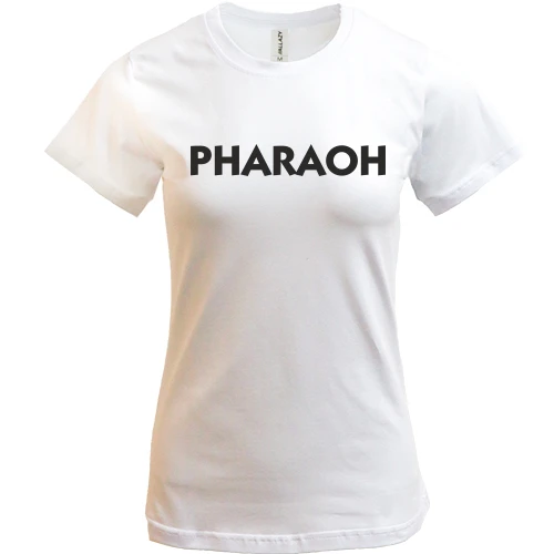 Женская футболка, Белый, PHARAOH