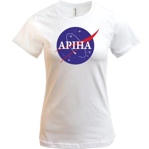 Жіноча футболка Аріна (NASA Style)