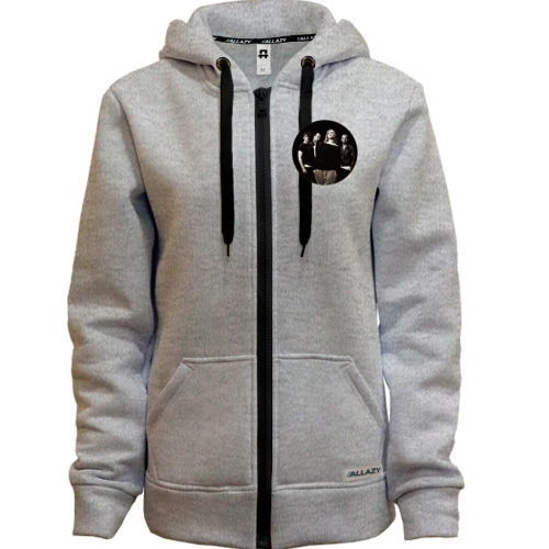 Женская толстовка на молнии Guano Apes Disc