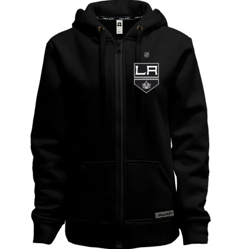 Женская толстовка на молнии Los Angeles Kings (LA)