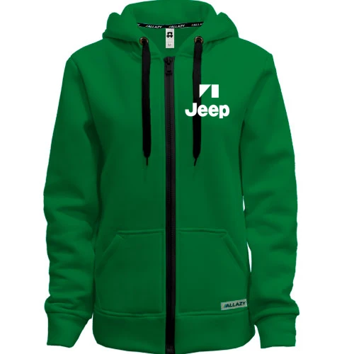 Женская толстовка на молнии Jeep (2)