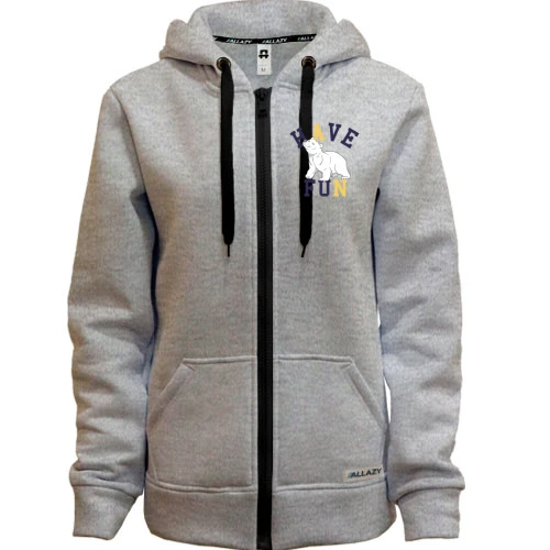 Женская толстовка на молнии Have fun