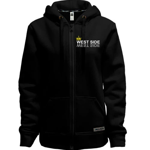 Женская толстовка на молнии West Side