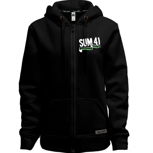 Женская толстовка на молнии Sum 41 (2)