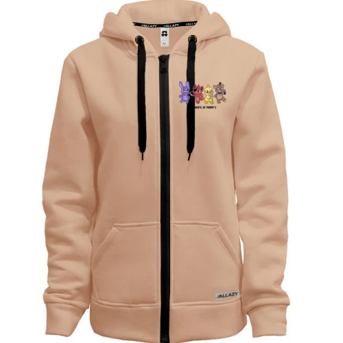 Жіноча толстовка на блискавці FNAF Toys (2)