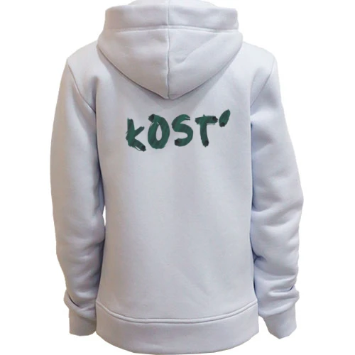 Женская толстовка на молнии kOST (2 стороны)