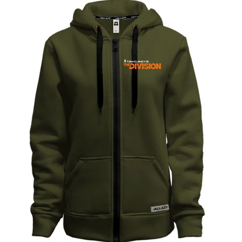 Женская толстовка на молнии Tom Clancy's The Division Logo