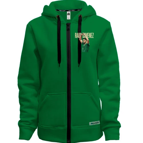 Женская толстовка на молнии Raúl Jiménez