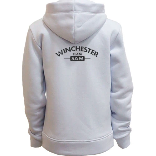 Женская толстовка на молнии "Winchester Team - Sam"