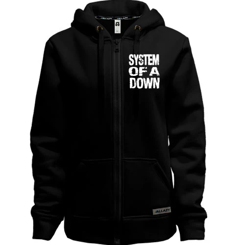 Жіноча толстовка на блискавці System Of A Down